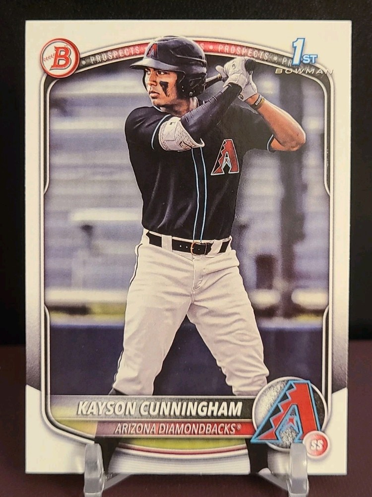 2025 Bowman Draft Kayson Cunningham #BD-84 1st Bowman RC