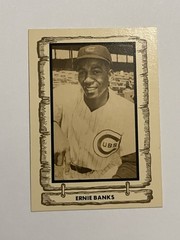 1981 Cramer Baseball Legends Series 2 Ernie Banks Chicago #33