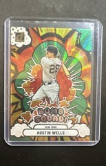 2025 Panini Donruss – Bomb Squad Austin Wells #17 Green Laser