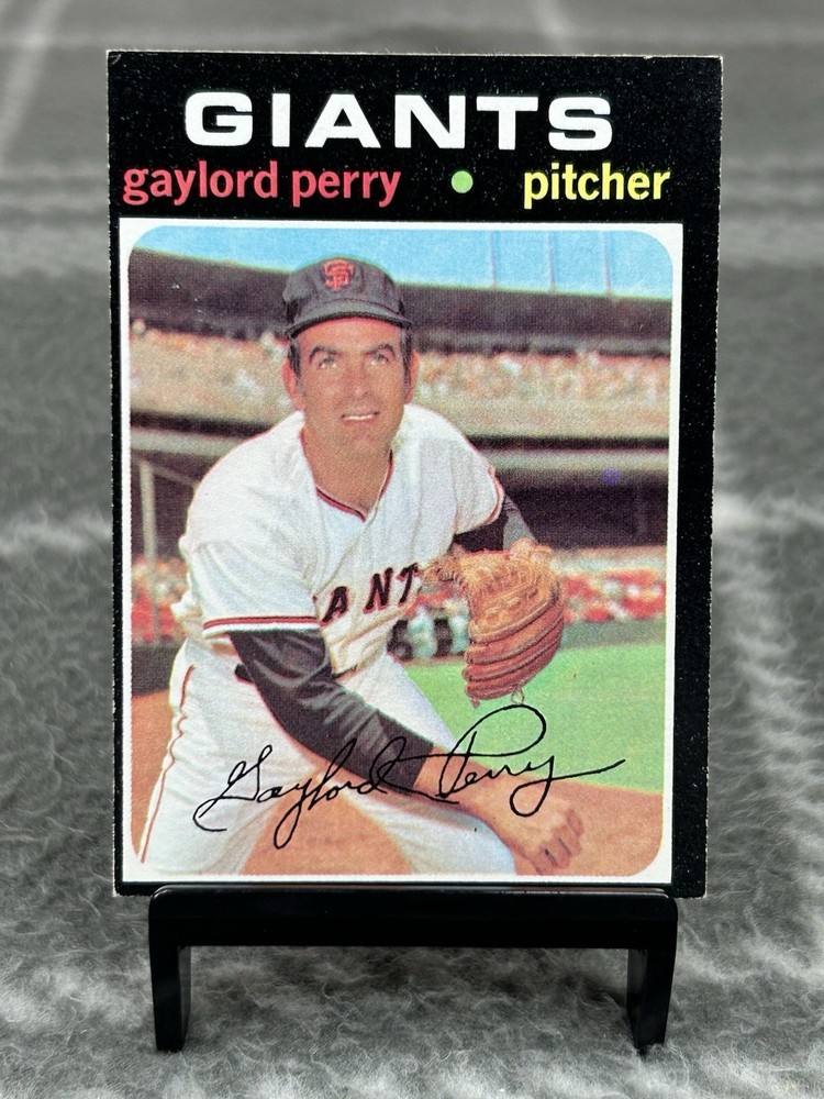 1971 Topps Gaylord Perry #140 San Francisco Giants HOF
