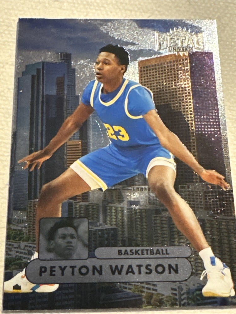2022 Skybox Metal Universe Peyton Watson #RMUC-24