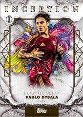 2025-26 Topps Inception UCC – Paulo Dybala #50 Star Quality – AS Roma