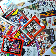 Gabby Williams Golden State Valkyries WNBA Stickers Set of 12 Waterproof Vinyl