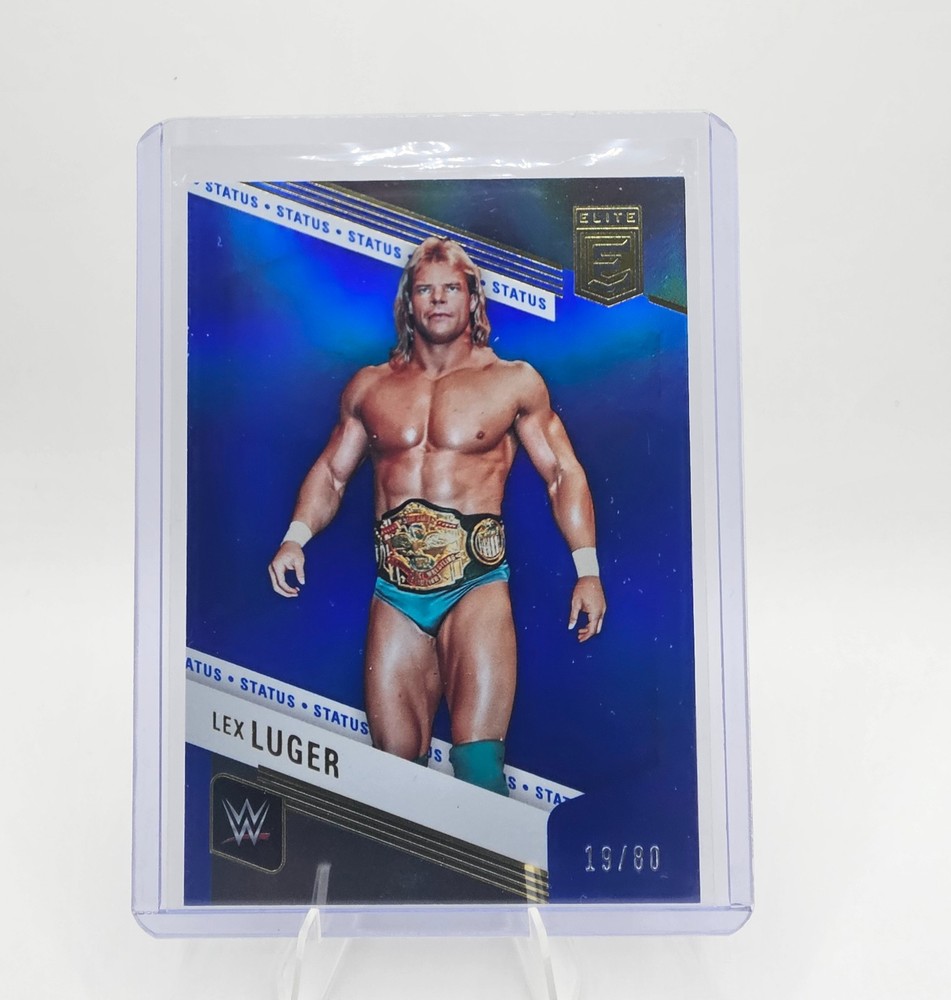 2023 Donruss Elite WWE Lex Luger Blue Status 19/80 #139
