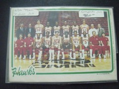 1980-81 Topps NBA Basketball 16 Team Mini-Poster Complete Set Bird Magic Dr J