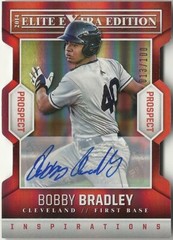 2014 Donruss Elite Extra Edition Bobby Bradley Rookie Auto Diecut 013/100 #68