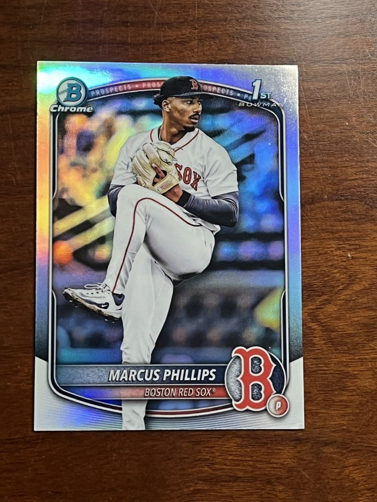 2025 Bowman Draft – 1st Bowman Chrome Marcus Phillips BDC-54 Refractor