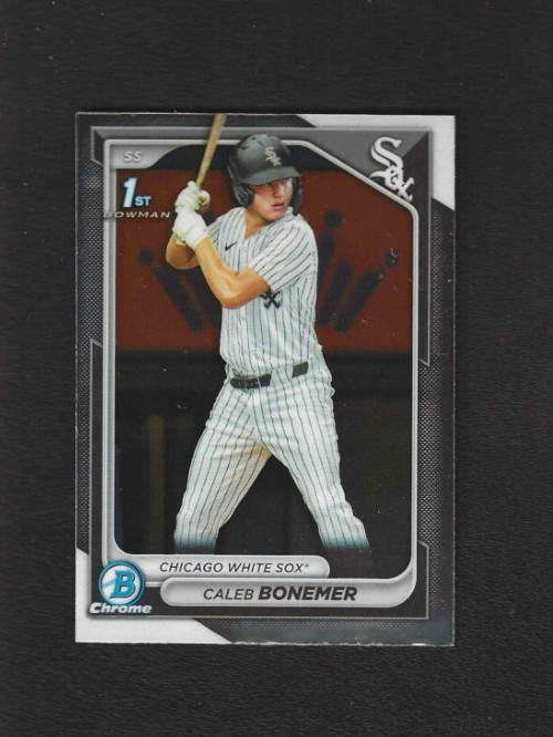 2024 Bowman Draft Caleb Bonemer Chrome BDC-31 – Chicago White Sox