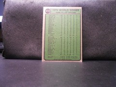 1974 Topps #472 World Series Game 1 WS