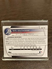 2025 Bowman Draft Tate Southisene 1st Bowman 5-Card Lot #BD-70 Braves