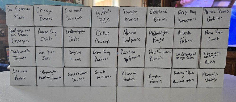 NFL Team Lots 350-400 Cards Per Team Rookie Stars Autos Parallels Patches HOFers