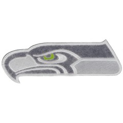 Seattle Seahawks Football Logo Large Size 12.5 in x 4.3 in Sew Iron on Patches