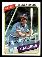 1980 Topps – Mickey Rivers #485 NM/MT