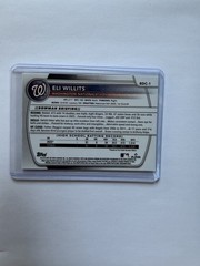 2025 Bowman 1st Draft Refractor Eli Willits Washington Nationals BDC-1 # will