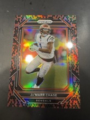 2022 Panini Prizm Ja&rsquo;Marr Chase #58 Snakeskin Prizm SSP Case Hit Bengals