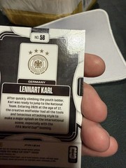 2026 Prizm FIFA World Cup Lennart Karl RBG Mojo CASE HIT SSP Red Green Blue
