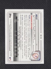 2020 Bowman Draft Sapphire Austin Wells Chrome 1st Prospect #BD-56 Yankees