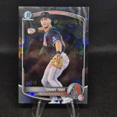2025 Bowman Draft Sapphire Tommy Troy Black Refractor /10