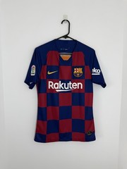 Barcelona Suarez #9 2019/20 Small Home Shirt Excellent Condition AJ5532-456