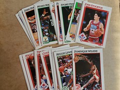 1991-92 NBA HOOPS BASKETBALL TRADING CARDS YOU PICK Base set and McDonalds