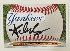 AUSTIN WELLS Signed AUTO College-Era Autograph Signature Card NEW YORK YANKEES