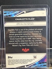 2021 Topps Finest WWE – Charlotte #7 Rose Gold Refractor /75