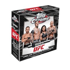 SALE- 2026 Topps Chrome UFC Factory Sealed Mega Box