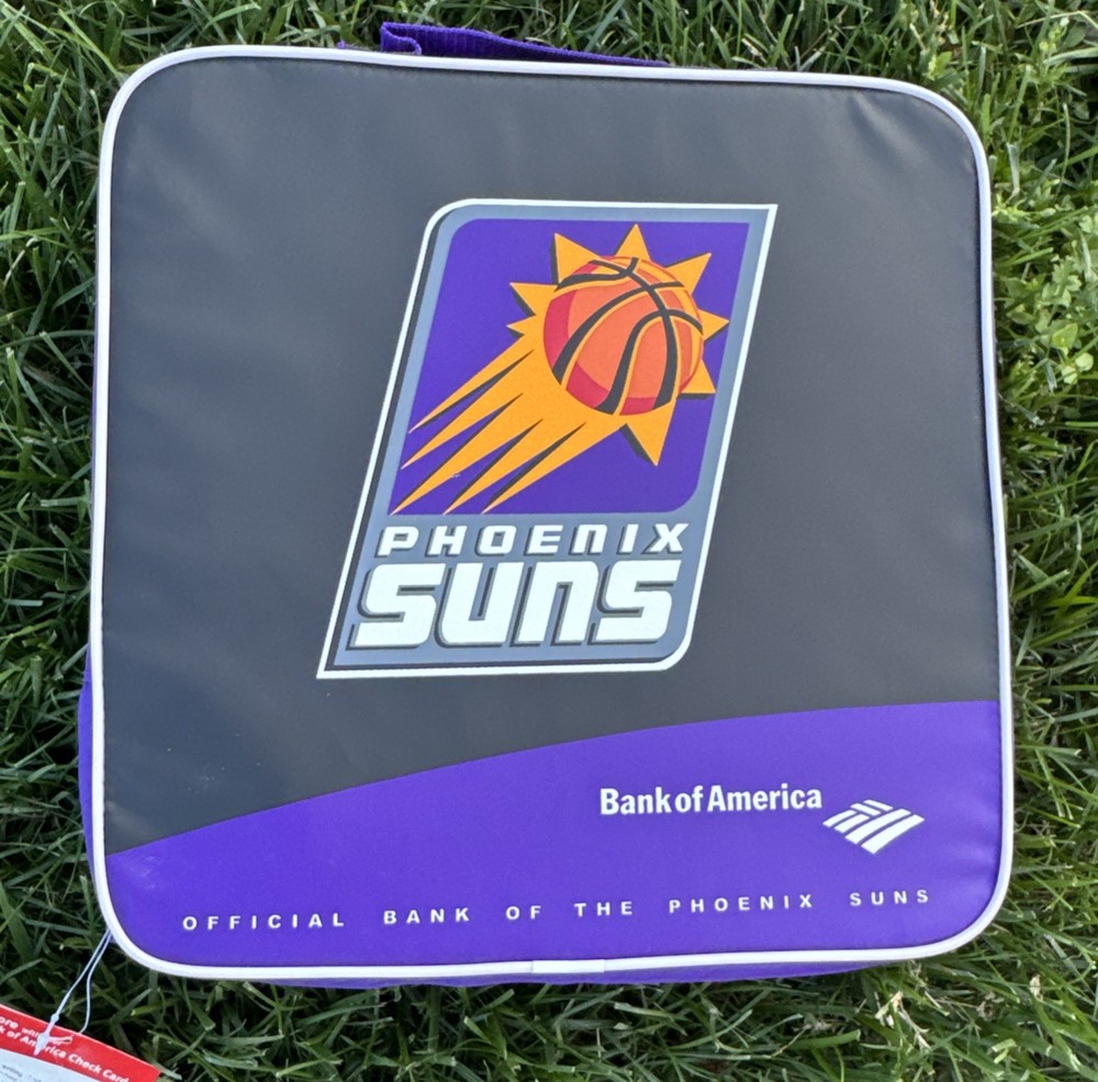VTG Phoenix Suns Stadium Seat Cushion Bank Of America Basketball 13×13 2001 NWT