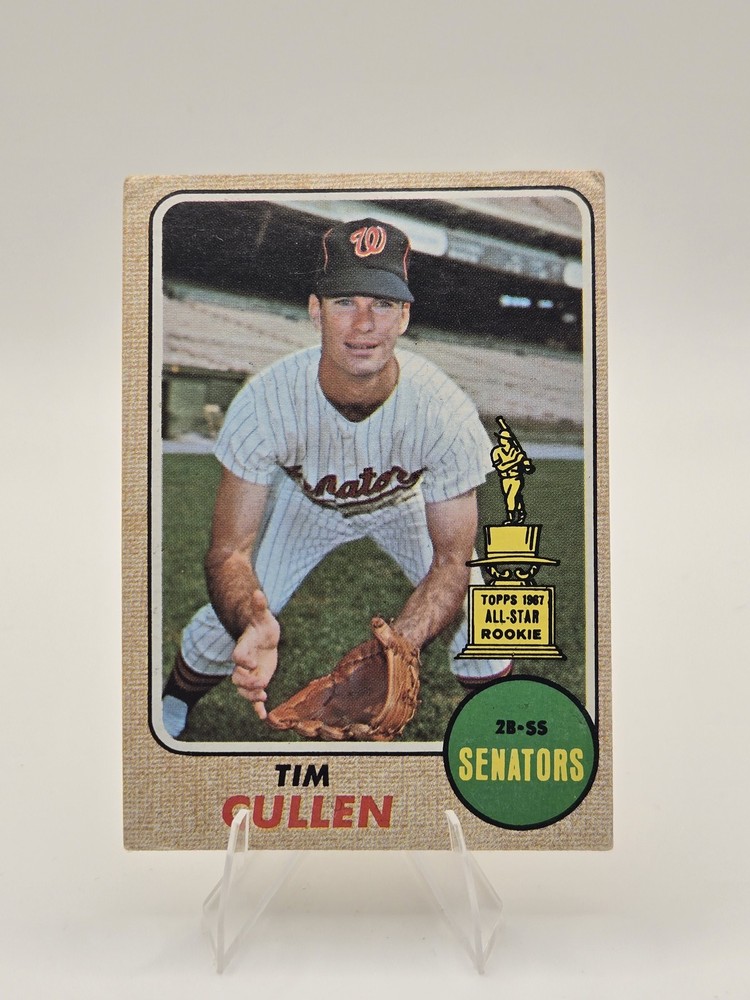 1968 Topps #209 Tim Cullen Washington Senators