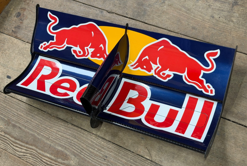 RED BULL RACING REAR WING BIPLANE GENUINE GRAND PRIX USED CHAMPIONSHIP WINNER