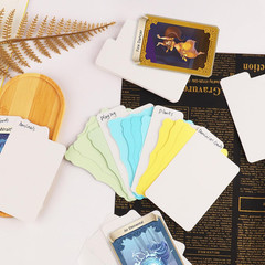 300 Pieces Trading Card Dividers Blank Paper Card Dividers White Card Separator