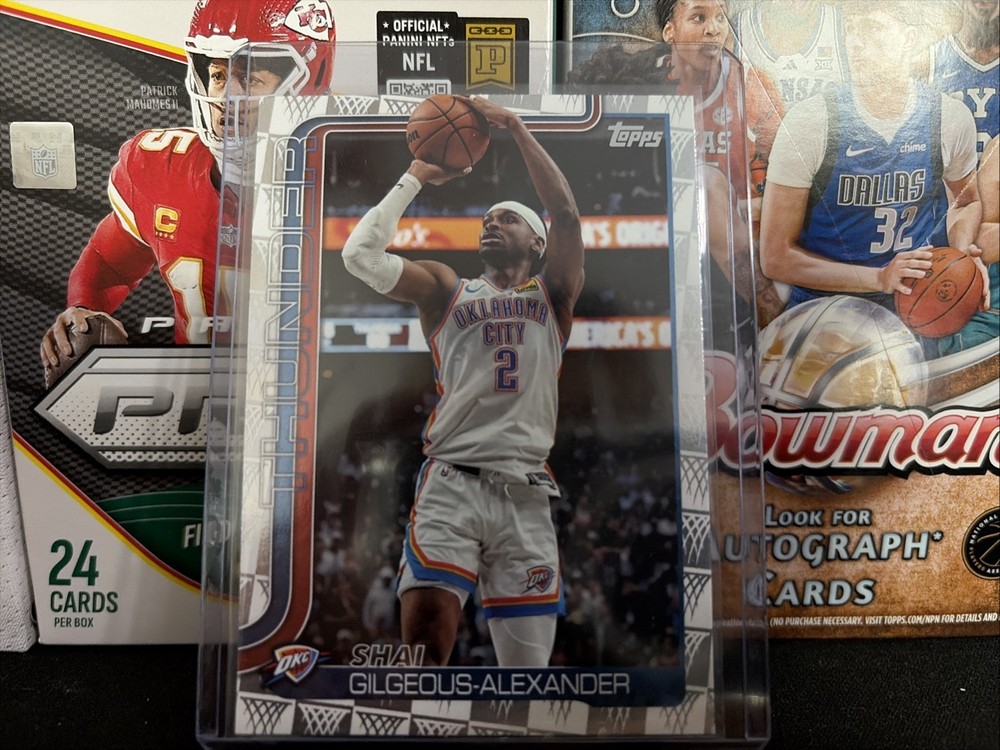 2025-26 Topps – Shai Gilgeous-Alexander #115 Season Tip-Off NBA Finals
