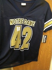 Notre Dame Pro Edge Jersey Size 15XL Girls New With Tags