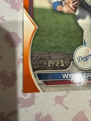 2023 Bowman Draft Wyatt Crowell /25 SSP Orange #BD-63 Los Angeles Dodgers
