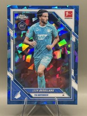 Leon Avdullahu TSG Hoffenheim 2025-26 Topps Chrome Sapphire Bundesliga RC Kosovo