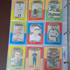 Baseball Immortals 1980/84 MLB Complete Set 189 Cards-Pristine Condition