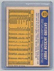 1970 TOPPS #560 GAYLORD PERRY GIANTS – HOF (VG)