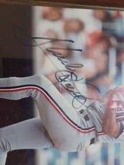 Wooden Plague 8×10 Photo Sandy Alomar Jr Cleveland Indians