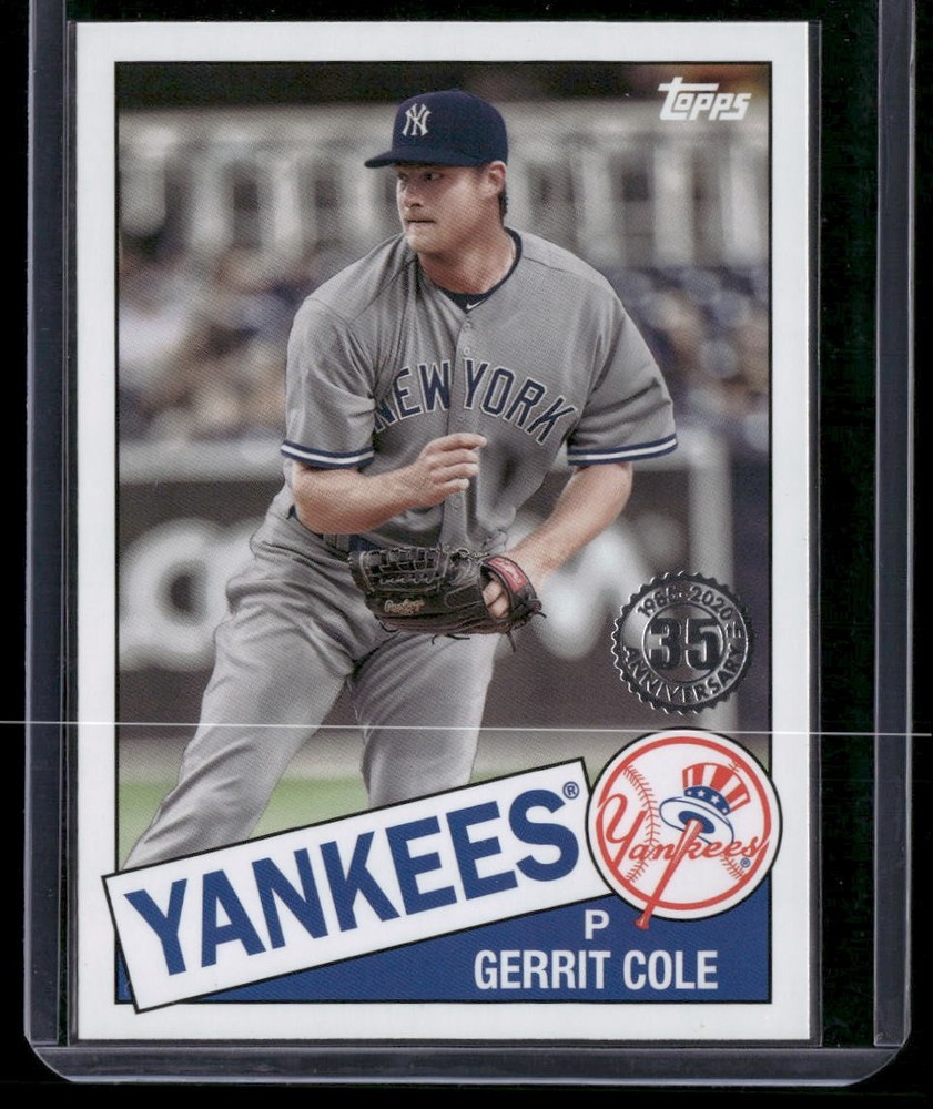 2020 Topps #85TB-18 Gerrit Cole 1985 Topps Baseball 35th Anniversary Yankees