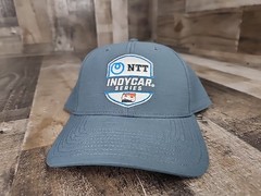 NTT INDYCAR Series Cap Hat Indy 500 Official Gray Snapback