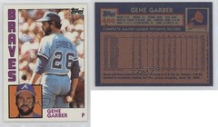 1984 Topps Gene Garber #466 1g62