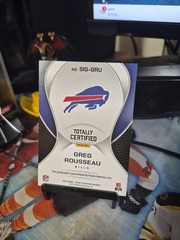 2024 Panini Totally Certified Greg Rousseau Totally Certified Signatures