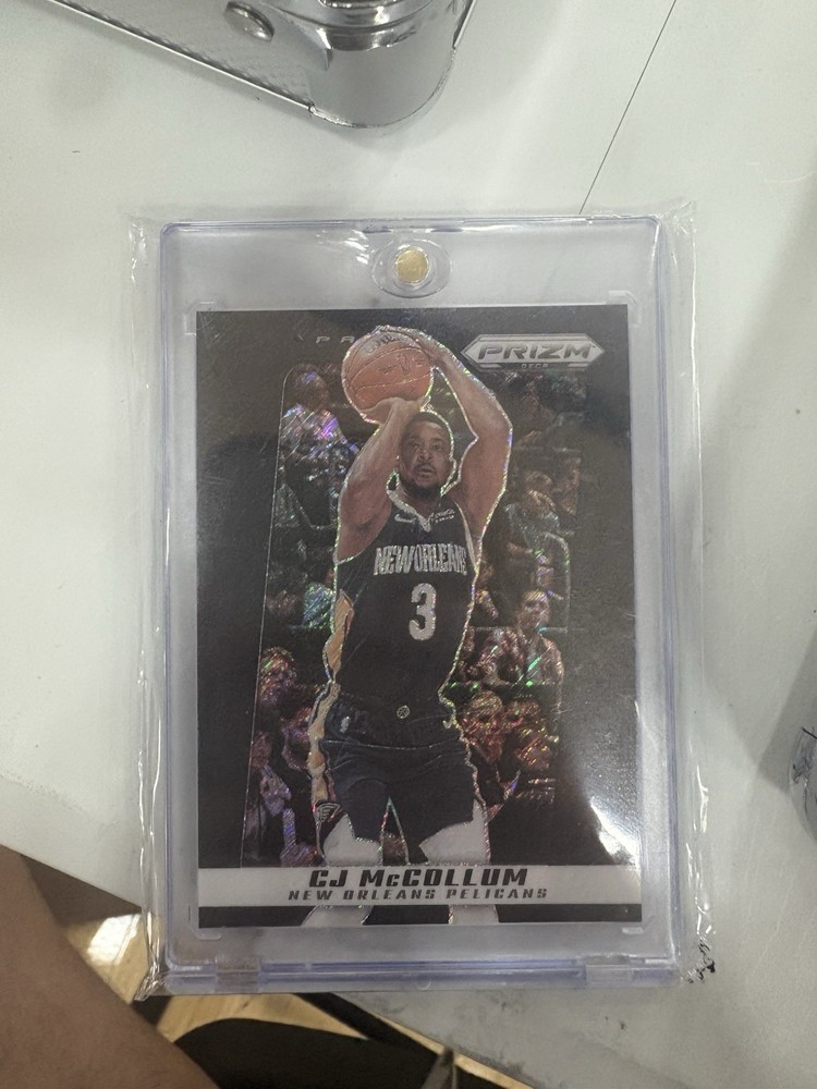 2024-25 Prizm Deca CJ McCollum Black Shimmer Prizms FOTL #1/1