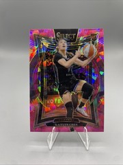 2025 Panini Select WNBA Kaitlyn Chen #74 Pink Ice RC Golden State Valkyries