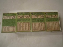 LOT OF 17 (1967) BASEBALL CARDS – CESAR TOVAR – JIM BREWER AND MORE – OFC-E