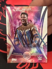 2025 Topps Universe WWE The Rock Dazzling Debuts Galaxy #DDE-9 (3)