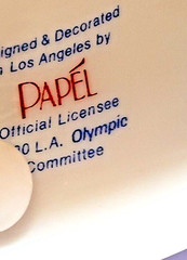 Games of the XXIIIrd Olympiad Los Angeles 1984 Bell Papel Lic Olympic Committee