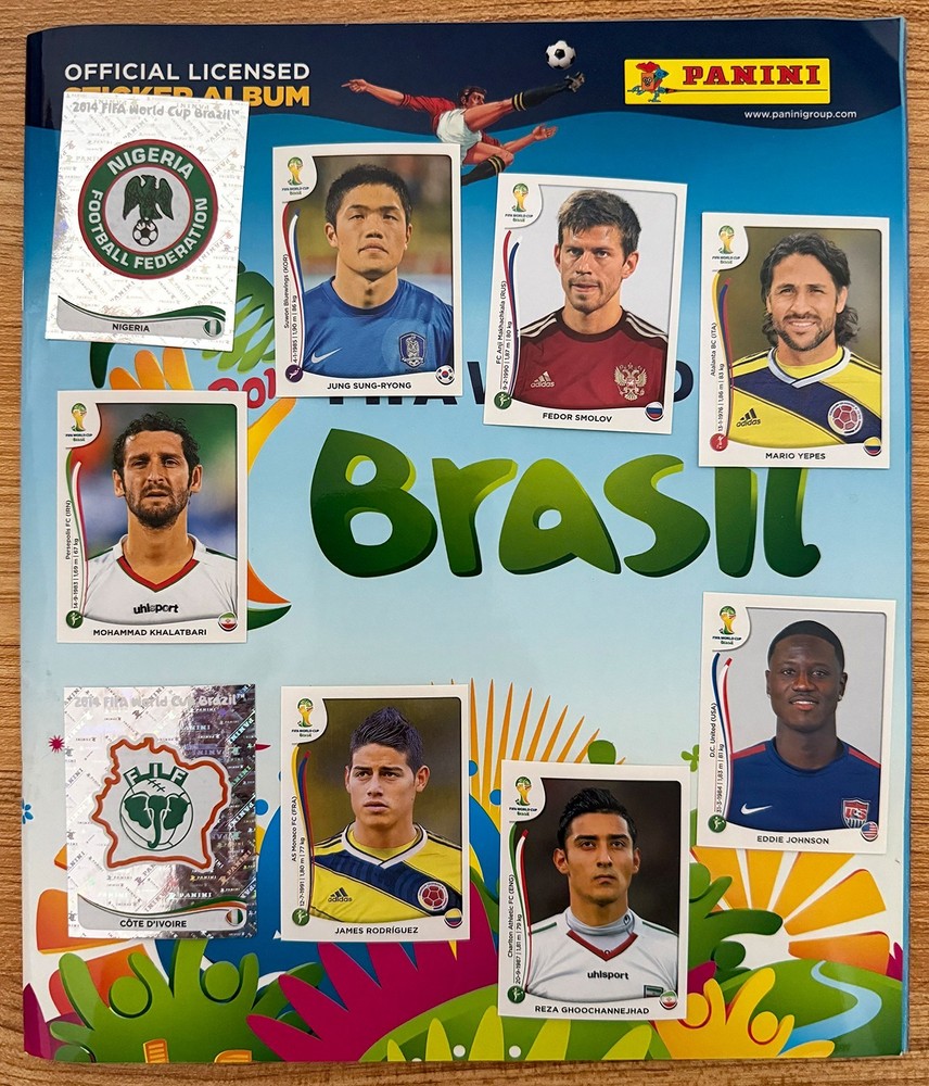 2014 Panini World Cup Brazil Stickers- Pick to Complete Your Album