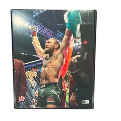 Conor McGregor Signed 11×14 Photo Notorious UFC Beckett Authentic Autograph!!