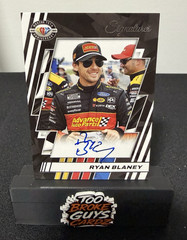 Panini 2023 Prime NASCAR 75th Anniversary Signatures Ryan Blaney Auto 75-RB